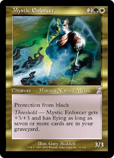 【ENG】【Foil】■旧枠■《秘教の処罰者/Mystic Enforcer》[TSB]
