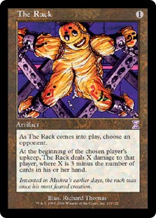 【ENG】【Foil】■旧枠■《拷問台/The Rack》[TSB]