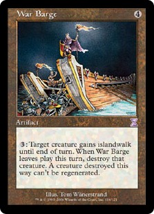 【ENG】【Foil】■旧枠■《軍用船/War Barge》[TSB]