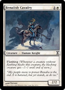 【ENG】【Foil】《ベナリアの騎兵/Benalish Cavalry》[TSP]