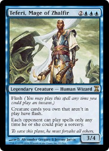 【ENG】《ザルファーの魔道士、テフェリー/Teferi, Mage of Zhalfir》[TSP]