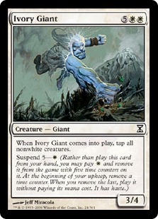 【ENG】【Foil】《象牙の巨人/Ivory Giant》[TSP]