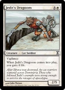 【ENG】【Foil】《ジェディットの竜騎兵/Jedit's Dragoons》[TSP]
