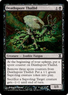 【ENG】【Foil】《死胞子のサリッド/Deathspore Thallid》[TSP]