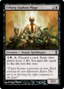 【ENG】【Foil】《アーボーグの吸魂魔道士/Urborg Syphon-Mage》[TSP]