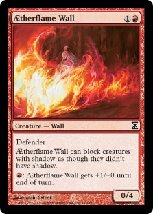 【ENG】【Foil】《霊気炎の壁/AEtherflame Wall》[TSP]