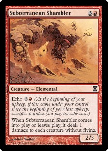 【ENG】【Foil】《地の底のシャンブラー/Subterranean Shambler》[TSP]