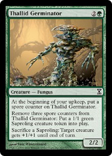 【ENG】【Foil】《サリッドの発芽者/Thallid Germinator》[TSP]