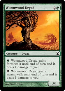 【ENG】【Foil】《ワームウッドのドライアド/Wormwood Dryad》[TSP]