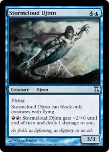 【ENG】【Foil】《嵐雲のジン/Stormcloud Djinn》[TSP]