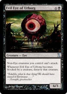 【ENG】【Foil】《アーボーグの邪眼/Evil Eye of Urborg》[TSP]