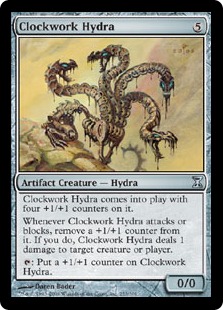 【ENG】【Foil】《機械仕掛けのハイドラ/Clockwork Hydra》[TSP]