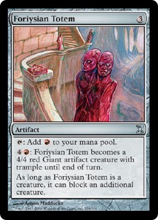 【ENG】【Foil】《フォライアスのトーテム像/Foriysian Totem》[TSP]