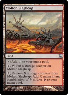 【ENG】【Foil】《溶鉄の金屑場/Molten Slagheap》[TSP]