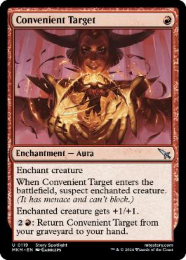 【ENG】【Foil】《手頃な標的/Convenient Target》[MKM]