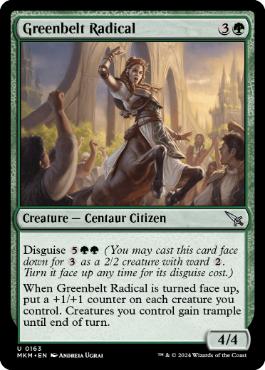 【ENG】【Foil】《緑地帯の急進派/Greenbelt Radical》[MKM]