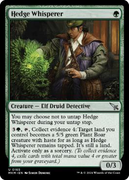 【ENG】【Foil】《生垣と話す者/Hedge Whisperer》[MKM]