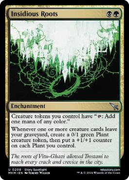 【ENG】【Foil】《陰湿な根/Insidious Roots》[MKM]