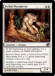 【ENG】【Foil】《淡色のマイコダーム/Pallid Mycoderm》[PLC]