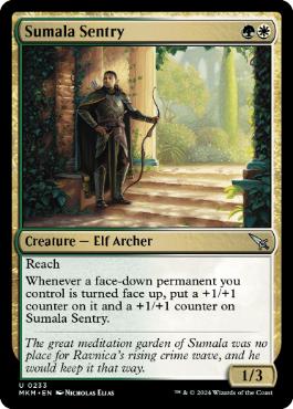 【ENG】【Foil】《スマーラの歩哨/Sumala Sentry》[MKM]