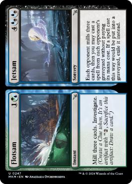 【ENG】【Foil】《浮き荷+捨て荷/Flotsam+Jetsam》[MKM]