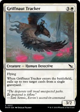 【ENG】【Foil】《グリフィン乗りの追跡者/Griffnaut Tracker》[MKM]