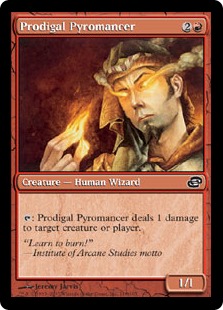 【ENG】【Foil】《放蕩紅蓮術士/Prodigal Pyromancer》[PLC]