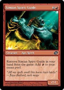 【ENG】《猿人の指導霊/Simian Spirit Guide》[PLC]
