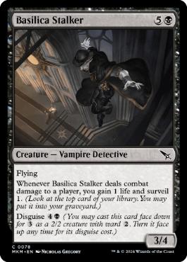【ENG】【Foil】《聖堂の追跡者/Basilica Stalker》[MKM]