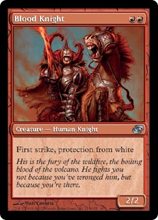 【ENG】【Foil】《血騎士/Blood Knight》[PLC]