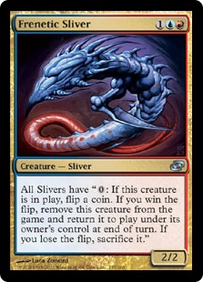 【ENG】【Foil】《熱狂スリヴァー/Frenetic Sliver》[PLC]