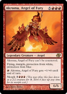 【ENG】【Foil】《憤怒の天使アクローマ/Akroma, Angel of Fury》[PLC]