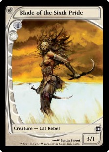 【ENG】【Foil】《第六隊の刃/Blade of the Sixth Pride》[FUT]