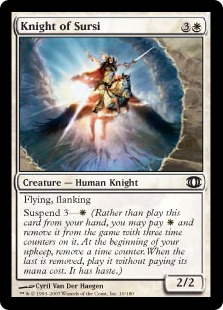 【ENG】【Foil】《サーシの騎士/Knight of Sursi》[FUT]