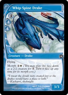 【ENG】【Foil】《鞭背ドレイク/Whip-Spine Drake》[FUT]