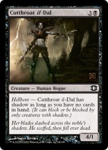 【ENG】【Foil】《ダル追われの殺し屋/Cutthroat il-Dal》[FUT]