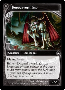 【ENG】【Foil】《深洞のインプ/Deepcavern Imp》[FUT]