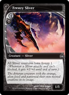 【ENG】【Foil】《激情スリヴァー/Frenzy Sliver》[FUT]