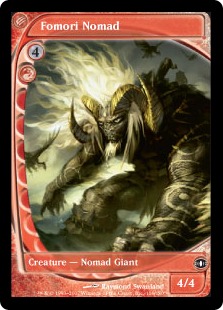 【ENG】【Foil】《フォモーリの遊牧の民/Fomori Nomad》[FUT]