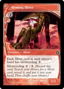 【ENG】【Foil】《誘導スリヴァー/Homing Sliver》[FUT]