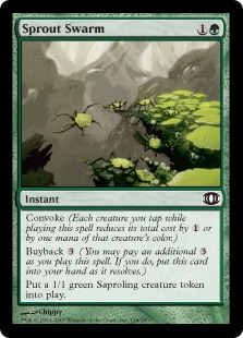 【ENG】【Foil】《大量の芽吹き/Sprout Swarm》[FUT]