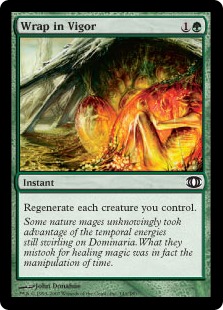 【ENG】【Foil】《活力の覆い/Wrap in Vigor》[FUT]