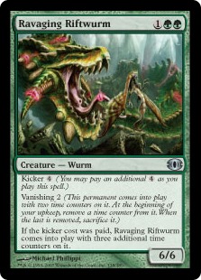 【ENG】《残虐無道の裂け目ワーム/Ravaging Riftwurm》[FUT]