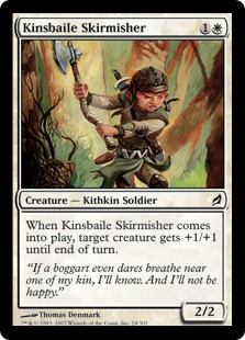 【ENG】《キンズベイルの散兵/Kinsbaile Skirmisher》[LRW]