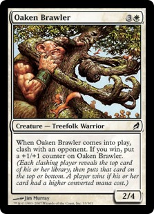 【ENG】【Foil】《樫の喧嘩屋/Oaken Brawler》[LRW]