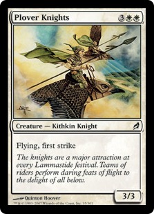 【ENG】【Foil】《チドリの騎士/Plover Knights》[LRW]