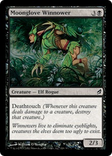 【ENG】【Foil】《ツキノテブクロの選別者/Moonglove Winnower》[LRW]
