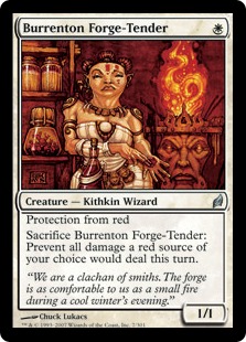 【ENG】【Foil】《ブレンタンの炉の世話人/Burrenton Forge-Tender》[LRW]