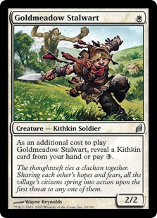【ENG】《ゴールドメドウの重鎮/Goldmeadow Stalwart》[LRW]