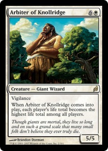 【ENG】《ノールリッジの裁き人/Arbiter of Knollridge》[LRW]
